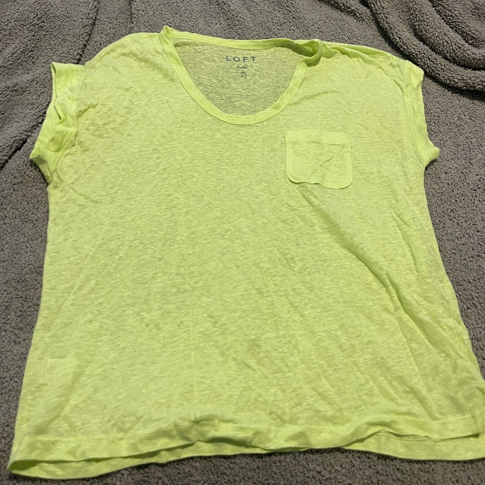 Loft linen tee
